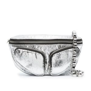 Bimba y Lola Silver Crossbody Bag